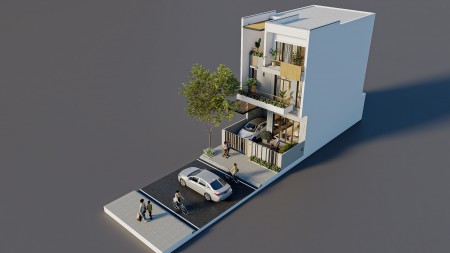 Bán nhà 3 tầng trung tâm, không ngập lụt, sát siêu thị, bệnh viện quốc tế, đh FPT, có thể vay 70%.
