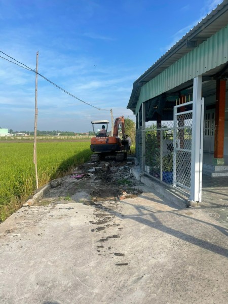 Đất sổ đỏ Thổ 5x30m Lạc Tấn Tân Trụ Long An