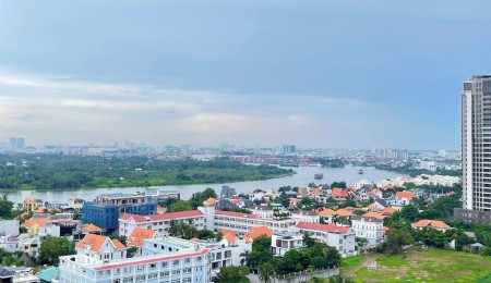 Mastri Thảo Điền view sông! Cho thuê căn 2N full NT giá rẻ 16 triệu