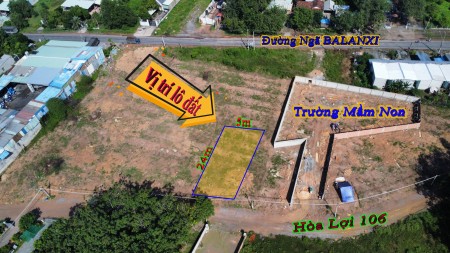 Đất gần chợ Nhật Huy, có thổ cư, sổ sẵn, đường 5m