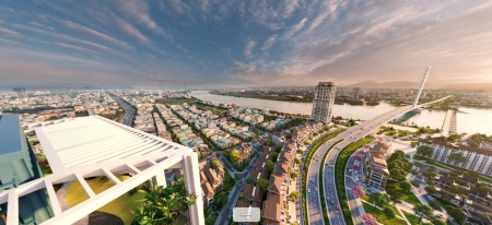 Căn góc 2PN - 77m2. View Sông chỉ 3.606 tỷ/căn. Thanh toán dàn trải 30 tháng chỉ 5%/đợt