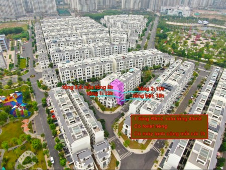 Nhà phố Vinhomes 5 tầng, hoàn thiện đẹp, diện tích 135m2, chỉ 35 triệu - Quá rẻ