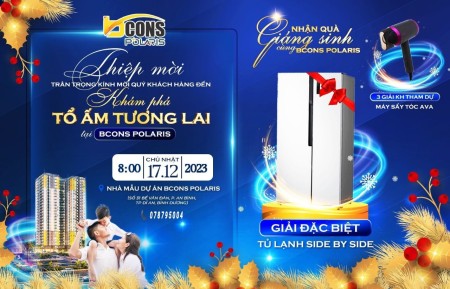 Căn Hộ BCONS POLARIS Phạm Văn Đồng – Chiết Khấu lên đến 7,5%, Thanh toán chỉ 10%