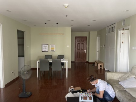 Cần cho thuê căn hộ NO4 Hoàng Đạo Thúy 116m 2N Full đồ giá 21tr