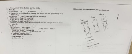 Chính chủ cần bán ngôi nhà tâm huyết giá rẻ mặt tiền 7m5 vỉa hè 8m