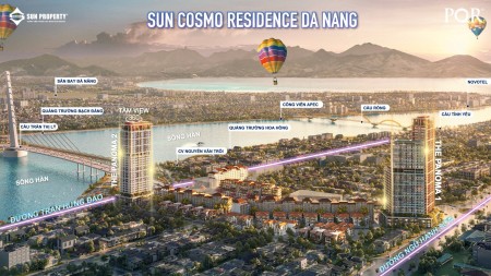 Bán căn hộ cao cấp Sun Cosmo Residence Đà Nẵng. View Biển Mỹ Khê. CK khủng GĐ 1. Sở hữu lâu dài