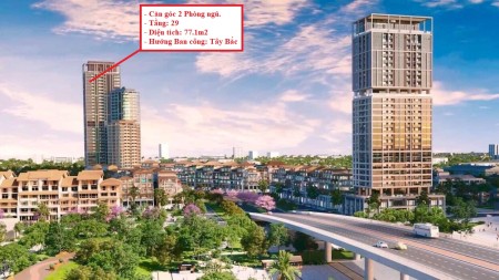 Ưu đãi đặc biệt. Bán Căn 2PN. Tầng 29 View Sông Hàn. NH hỗ trợ lãi suất lên đến 30 tháng.