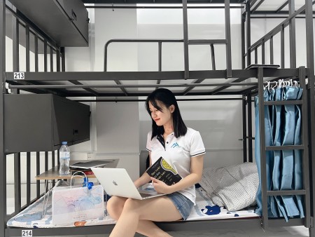 Ở ghép Ký Túc Xá Happy house Sleep box, Giường tầng Quận 5 Giá chỉ 1tr2 đủ tiện nghi - 0903834362