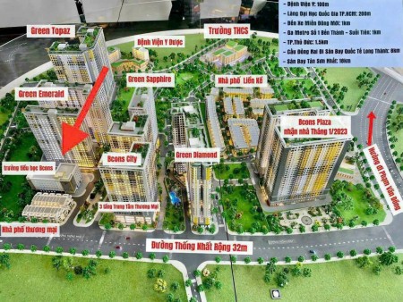 Mở bán căn hộ Bcons Làng Đại Học Thủ Đức- Tháp mặt tiền. Chỉ 1,39 tỷ/ căn ( số lượng có hạn )