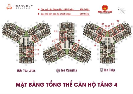 Bán và hỗ trợ thuê cho thuê tại dự án Hoàng Huy Commerce