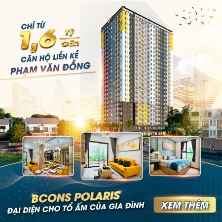 Căn Hộ Kề Phạm Văn Đồng Thủ Đức 1.6 Tỷ, Cam Kết Thuê 12tr/Tháng Chiết Khấu 11%