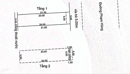 Cho thuê nhà 2 tầng đường Phạm Hùng chỉ 10 triệu/tháng (có thể thương lượng thêm)