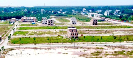 Cần bán gấp lô đất 75m2 full thổ cư khu đô thị Phương Trường An 6 đối diện KCN Tân Bình, giá 800tr