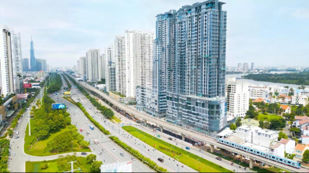 Bán căn hộ 3PN dự án Lumiere Riverside Quận 2 view đẹp giá chỉ 90 triệu/m2