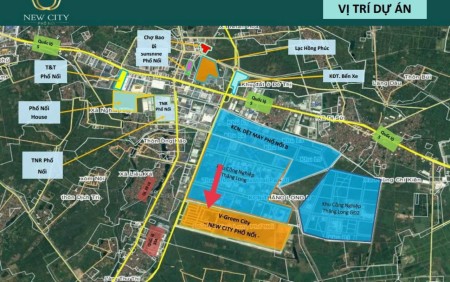 Thanh toán chỉ hơn 900tr sở hữu đất ở KDT New City Phố Nối Hưng Yên mặt tiền 7m