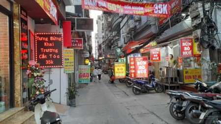 Bán nhà Kim Giang - Cầu Lủ, diện tích 57m2, 5 tầng, mặt tiền 3.8m, kinh doanh sầm uất, gần phố