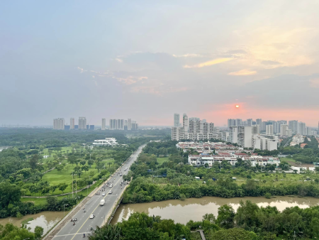 Bán căn hộ 3PN 109m2 tại The Horizon Quận 7 view hồ bán nguyệt giá chỉ từ 114 triệu/m2