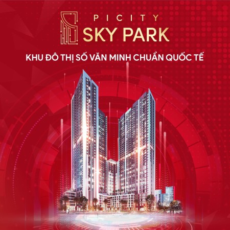 Bán căn hộ Picity Sky Park 1PN thanh toán đợt đầu chỉ 5% NH hỗ trợ vay 70% GTCH