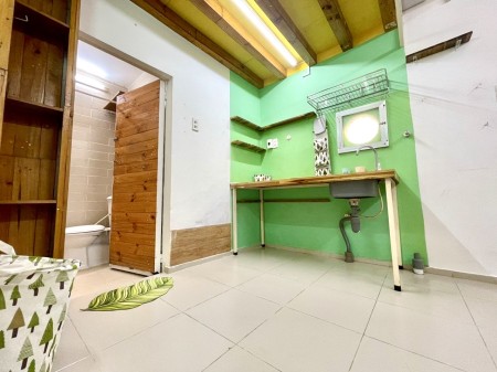 [Chu Văn An thông ra Nơ Trang Long] Phòng trọ máy lanh, gác lửng, wc riêng - 3.8 triệu