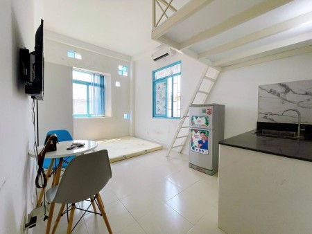 Cho thuê căn duplex, full nội thất, gần trường đại học tại XVNT, P21, Bình Thạnh