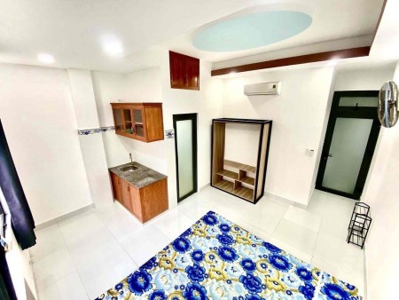 Cho thuê căn studio 26m2, full nội thất, giường to, không gian thoáng mát tại Bình Quới