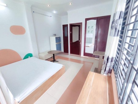 Cho thuê CHDV 25m2, full nội thất, sạch sẽ, mặt tiền Lê Quang Định, giá 5.8 triệu/tháng