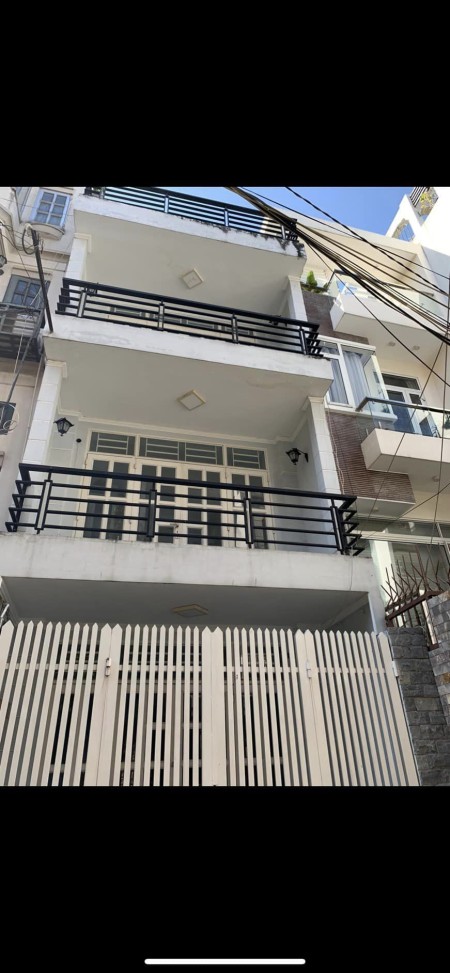 (Bán nahnh) 52m2, 4 tầng, 4PN, 5WC, đường Hồ Văn Huê, Phường 9. Giá chỉ 12.5 tỷ.