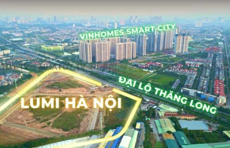 Bán căn hộ Lumi Hanoi 2PN, 54m2, booking ngay tặng 100tr cho KH may mắn LH 09858923**