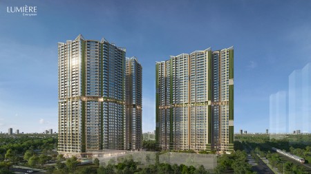 Bán căn hộ Lumiere Evergreen 2PN, ân hạn gốc lãi 3 năm, NH hỗ trợ vay 70% GTCH, giá chỉ 67 triệu/m2