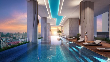 Bán căn hộ 2PN, 71m2 tại The Grand Manhattan, chiết khấu hấp dẫn, view Quận 1 cực choáy
