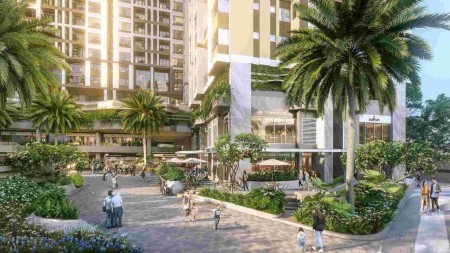 Căn hộ cao cấp A&T Sky Garden 3 mặt hướng thủy, view sông Sài Gòn, Sông LÁi Thiêu