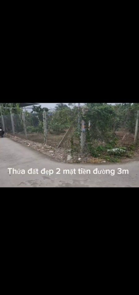 Bán 2.616m2 đất nền tại Gò Công Đông Tiền Giang, tiện phân lô, làm nhà vườn, giá 1,1tr/m2 sổ riêng