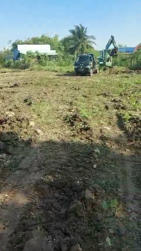 Bán đất nền tiện phân lô, làm nhà vườn tại Gò Công Đông, Tiền Giang. DT 53x34m sổ riêng