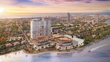 Mở bán căn hộ Sun Ponte Residence Đà Nẵng ngay cầu Rồng, GĐ 1, Giỏ hàng đẹp, Chiết khấu 18%