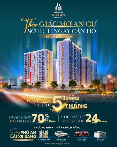 CH vừa túi tiền. Thanh toán trước 524Tr (30%). Được vay 70%, góp chỉ từ 5Tr/Th trong 20 năm. Có SHR