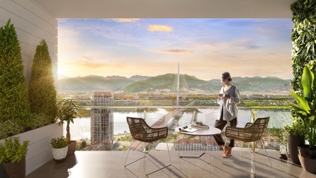 Duy nhất 1 căn studio view sông Hàn Đà Nẵng - Giá đầu tư chỉ từ 850tr - CK khủng