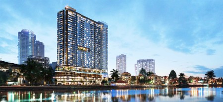 Cho thuê căn hộ cao cấp 90m2 nội thất cơ bản D'Edge Nguyễn Văn Hưởng,Thảo Điền, giá 27.5tr/th