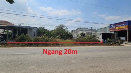 Đất thổ cư Mặt Tiền 20m Tỉnh Lộ 786 Phước Chỉ ngay cạnh trường học
