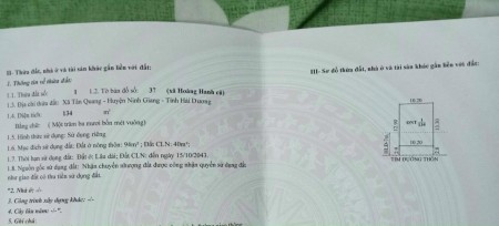 Hoàng Hanh - Ninh Giang - Hải Dương mặt tiền 10.2 giá rẻ chỉ 7XX