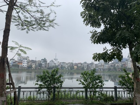Bán lô đất mặt hồ Linh Quang, mặt phố Văn Chương 2: 418m2, mt 11,6m, giá 70 tỷ.