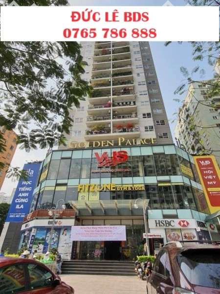 Bán căn hộ Golden Palace - C3 Lê Văn Lương, 3PN, 2WC