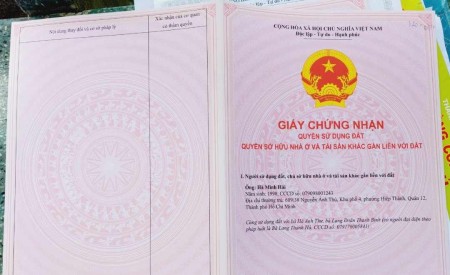 Chính chủ cần bán gấp. Xã Hòa Phú, huyện Củ Chi. DT 158,9 m2 full thổ cư. 2,5 tỷ còn thương lượng.