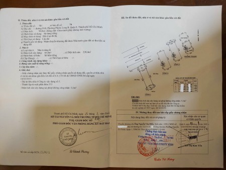 Bán nhà 3 lầu dự án Xây dựng số 5 đường Liên phường Q.9 giá tốt 7 tỷ 950 triệu