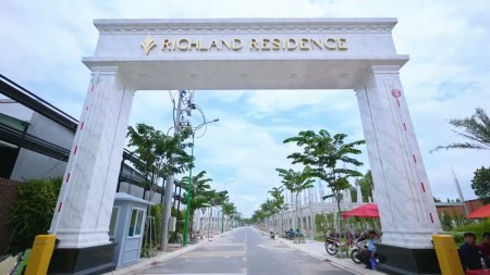 Bán đất nền nhà phố thương mại dự án Richland Residence liền kề trung tâm thành phố mới Bình Dương