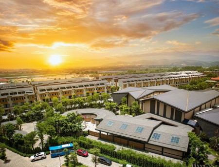 Dinh thự khoáng nóng ven đô Lynntime Wyndham Thanh Thuỷ .