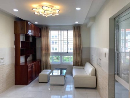 Cần cho thuê gấp căn hộ 51 Chánh Hưng Quận 8, Dt: 70 m2, 2PN, Giá: 8 tr/th