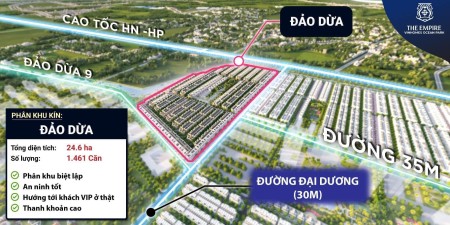 Bán LK phân khu Đảo Dừa 120m2 Tại Vincity Hưng Yên Giá 14,xty. LH 0983549191