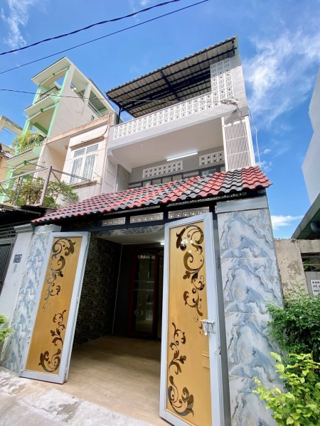 Nhà phố Đường Huỳnh Văn Nghệ, Phường 12, Quận Gò Vấp. Dt: 4.5 x 18m. Sổ công nhận: 74 m2