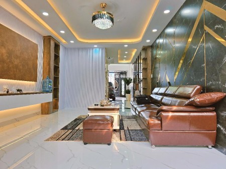 Bán nhà, mới, hẻm rộng ô tô tránh, Trần Thị Năm, 80m2, 8.3 tỷ thương lượng, 6 tầng