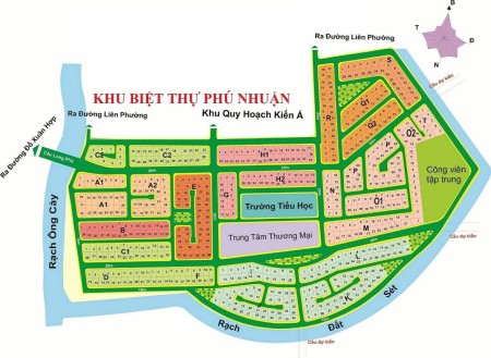 Bán đất Phú Nhuận plb quận 9 lô N đường 20 mét